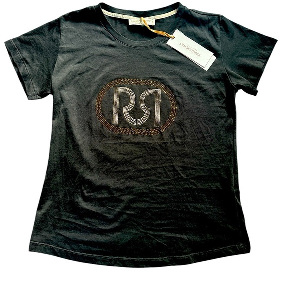 Rinascimento Logo RR T-Shirt, size S, Italian made, NWTS, - Picture 4 of 10